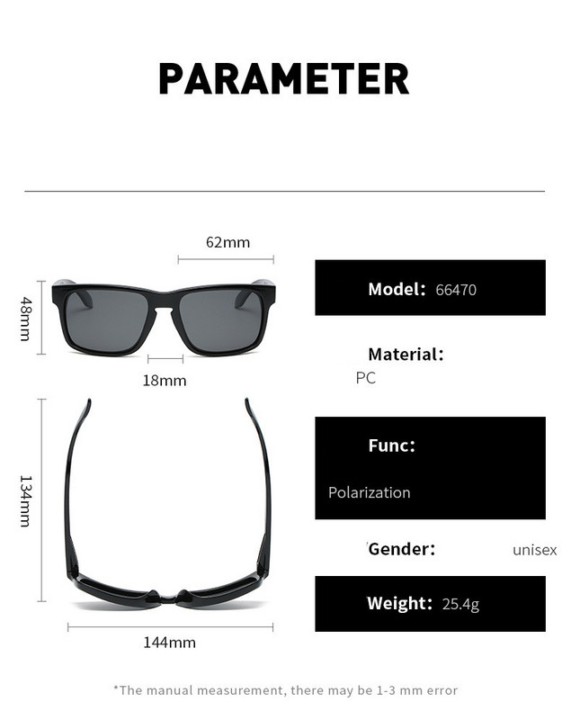 Dizajner brenda polariziranih muških sunčanih naočala Retro četvrtasti dodaci za sunčane naočale Unisex naočale za vožnju Oculos De Sol