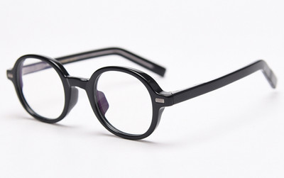 Κορεατικά οβάλ γυαλιά για άνδρες Tr90 Γυαλιά Leopard Σκελετός Ρετρό Στρογγυλά Διαφανή Γυαλιά Γυναικεία Οπτικός Φακός