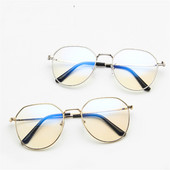 Nove moderne ženske uredske naočale protiv plavog svjetla, prevelike naočale za računalo, mačje oko, ženske plave blokirajuće okvire za velike naočale od legure