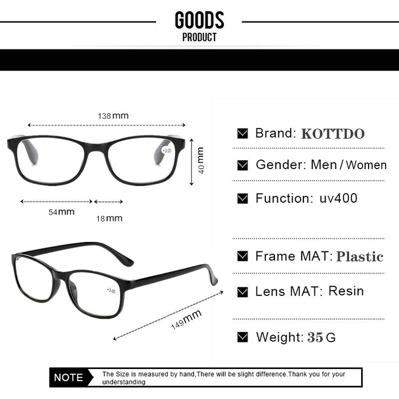 Vintage retro klasične četvrtaste ženske muške naočale za čitanje visoke rezolucije protiv plave svjetlosti ženske naočale za čitanje za dalekovidnost