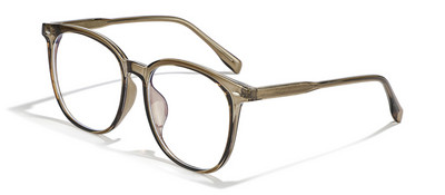 Swanwick suure raamiga anti-sinise valguse prillid naistele TR90 mood arvuti kandilised prillid raam meestele hall pruun läbipaistev objektiiv