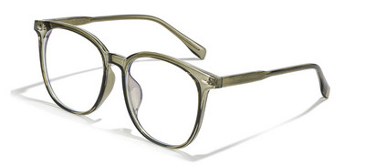 Swanwick suure raamiga anti-sinise valguse prillid naistele TR90 mood arvuti kandilised prillid raam meestele hall pruun läbipaistev objektiiv