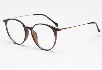 Peekaboo korejski veliki okvir za naočale za muškarce crno smeđe TR90 optičke naočale za žene polumetalni prozirni dodaci