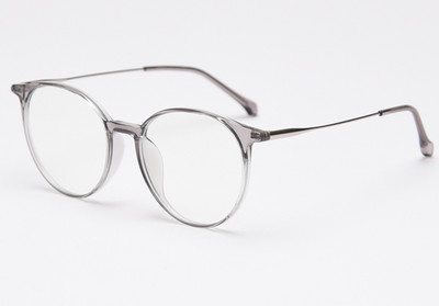 Peekaboo korejski veliki okvir za naočale za muškarce crno smeđe TR90 optičke naočale za žene polumetalni prozirni dodaci