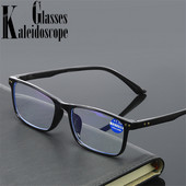 Kvadratiniai hiperopijos skaitymo akiniai Moteriški Vyriški akiniai prieš mėlyną šviesą Kompiuteriniai ikižiūriniai akiniai su Dioptrija Plus +1,0 1,5 2,0 2,5 3,0