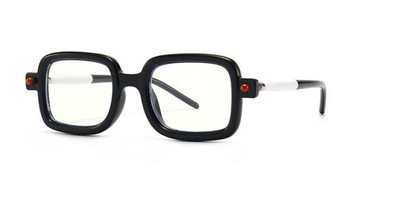 Klasične unikatne naočale s povećalom za čitanje Muške vintage crne četvrtaste naočale Optički okvir Ženske dalekovidne naočale +2 +3,5