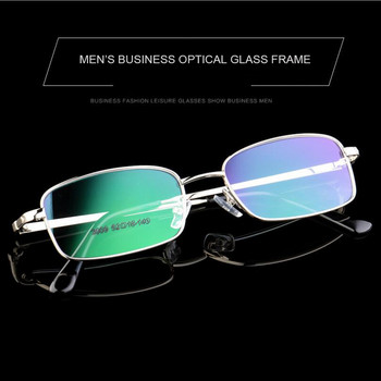 52-18-140 Титаниева сплав Мъжки и дамски квадратни рамки за оптични очила, рамки за диоптрични очила за късогледство и далекогледство F3009