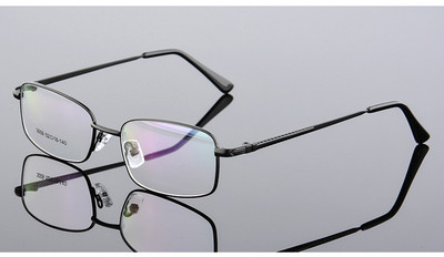 52-18-140 Muški i ženski četvrtasti okviri za optičke naočale od legure titana, okviri za dioptrijske naočale za kratkovidnost i dalekovidnost F3009