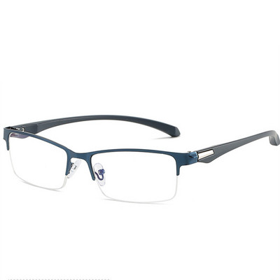 Naočale za čitanje koje blokiraju plavo svjetlo Muške poslovne naočale za dalekovidnost s poluokvirom Ženske visoke kvalitete s dioptrijom Plus 1,5 2 2,5