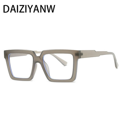 Četvrtasti modni veliki okvir Ženske leopard naočale Okvir Retro Jednostavne muške naočale za računalo protiv plave svjetlosti