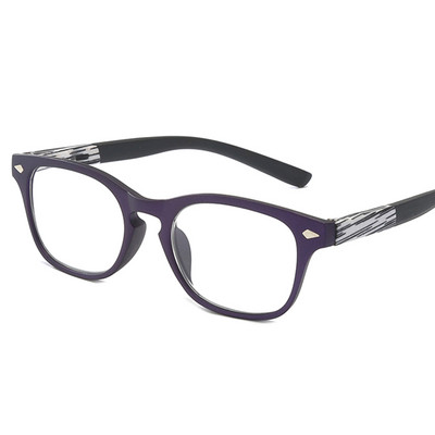 Mados skaitymo akiniai Vyrai Moteriški Medžio grūdeliai viso rėmo akiniai Presbyopical Kompiuterio akiniai Didinamieji akiniai +150+200+250