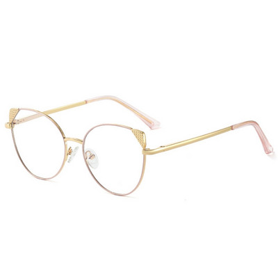 Seksi mačje oko protiv plave svjetlosti, metalni okviri za optičke naočale, muškarci, žene, modne računalne naočale 50977