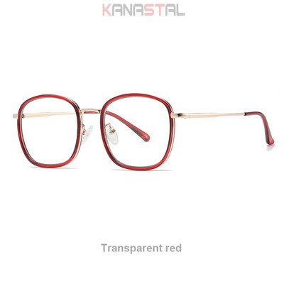 Ženske naočale za čitanje koje blokiraju plavo svjetlo Muške retro TR90 metalne kvadratne okvire za računalne naočale Optičke naočale protiv zračenja