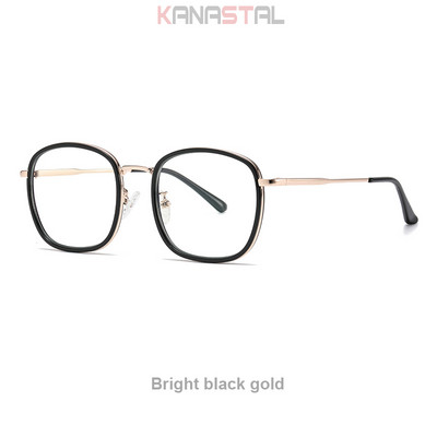 Ženske naočale za čitanje koje blokiraju plavo svjetlo Muške retro TR90 metalne kvadratne okvire za računalne naočale Optičke naočale protiv zračenja