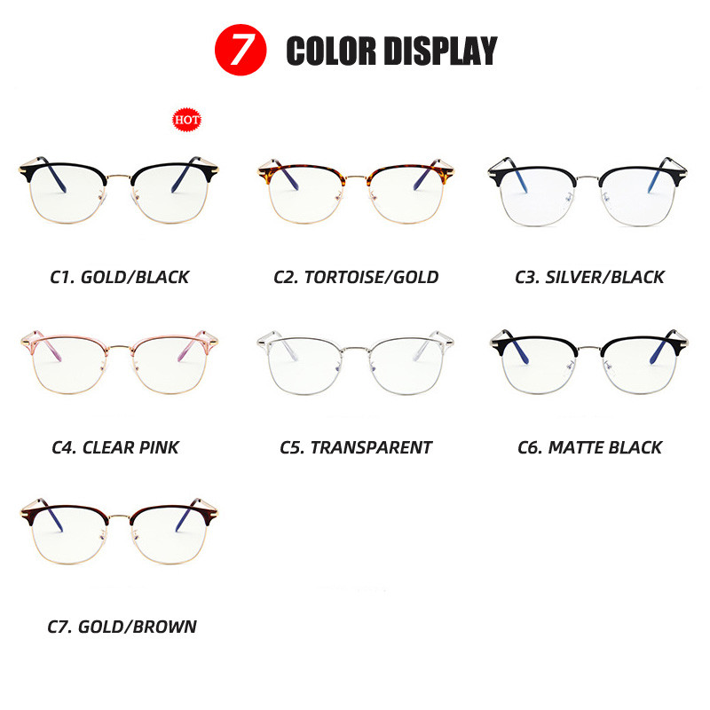 ShoneMes okvir za naočale koji blokiraju plavo svjetlo Polu računalne naočale Žene Muškarci Okviri naočala za igre za muškarce Žene
