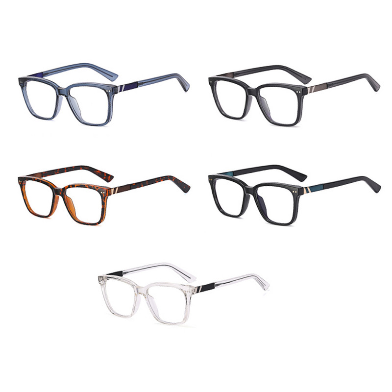 Swanwick uniseks naočale protiv plave svjetlosti za žene prozirne leće tr90 kvadratni okvir naočala muške ženske crne prozirne vruće rasprodaja