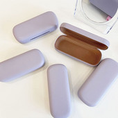 PU Δερμάτινη τετράγωνη κρέμα έγχρωμη θήκη γυαλιών μονόχρωμη θήκη γυαλιών ηλίου Student γυαλιά κουτί φορητό κουτί γυαλιών ηλίου