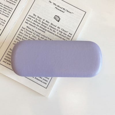 PU Δερμάτινη τετράγωνη κρέμα έγχρωμη θήκη γυαλιών μονόχρωμη θήκη γυαλιών ηλίου Student γυαλιά κουτί φορητό κουτί γυαλιών ηλίου