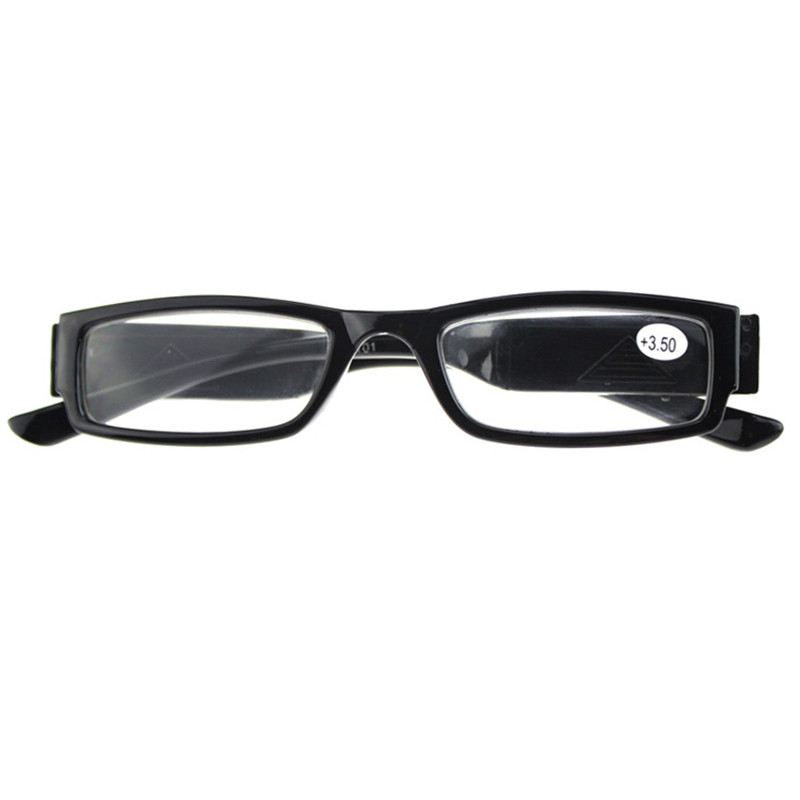 Много силни LED очила за четене, очила, очила, диоптрична лупа, светлина, нова дроп доставка