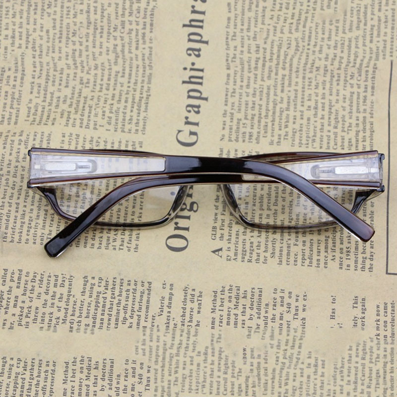 Ženske naočale za čitanje s dalekovidnošću Jednostavne naočale četvrtastog okvira Prozirne leće Muške 1.0 1.5 2.0 2.5 3.0 3.5 4.0 R154