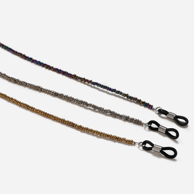 Vintažinių akinių grandinėlė moterims, apsauganti nuo pametimo kaukė, dirželis nuo saulės, dirželio laikiklis, kaklo virvelė, akinių grandinėlė, papuošalai dovanų pakabinimo virvė