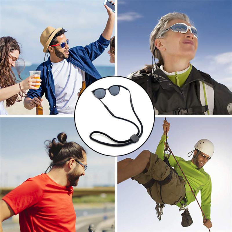 Držač sunčanih naočala za vanjske naočale Sportska narukvica Podesivi remeni za sunčane naočale Nosač sportskih naočala Unisex remeni za držač naočala