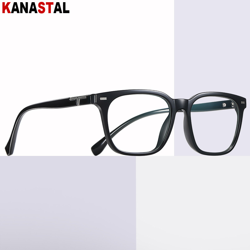 Muške naočale za blokiranje plavog svjetla Retro TR90 Računalni četvrtasti okviri za naočale protiv umora Ženske dioptrijske naočale
