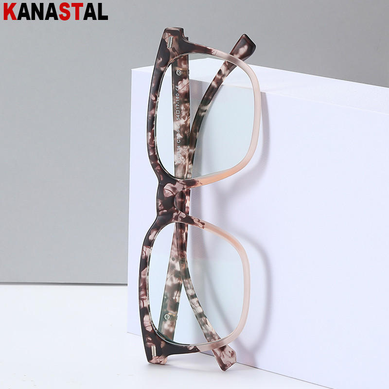 Muške naočale za blokiranje plavog svjetla Retro TR90 Računalni četvrtasti okviri za naočale protiv umora Ženske dioptrijske naočale