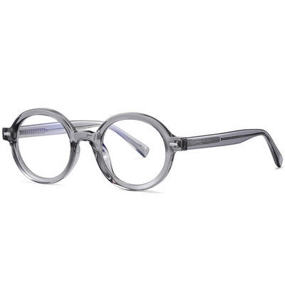 TR90 Anti Blue Light Кръгли пънк рамки за оптични очила Мъже Жени Модни компютърни очила 50792