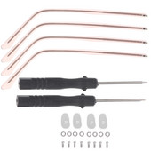 2 seta univerzalnih naočala, metalnih nogu, zamjenskih ruku, kompleta za popravak naočala