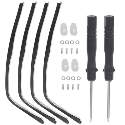 2 seta univerzalnih naočala, metalnih nogu, zamjenskih ruku, kompleta za popravak naočala