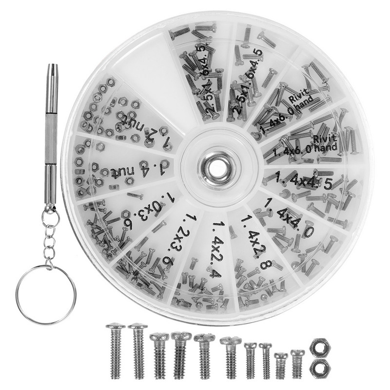 Brilles skrūvējamu acu stiklu komplekti Briļļu remonta briļļu remonta komplekts Briļļu remonta komplekts