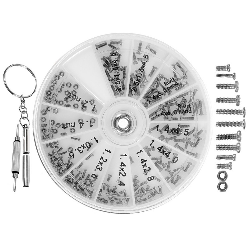 Brilles skrūvējamu acu stiklu komplekti Briļļu remonta briļļu remonta komplekts Briļļu remonta komplekts