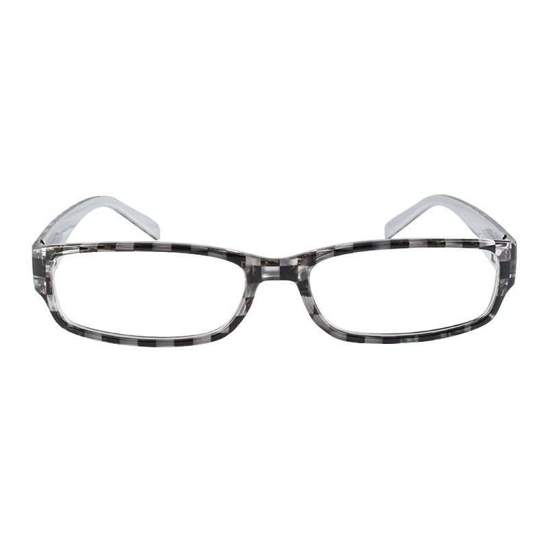 Gmei Optical Classic plastikinis stačiakampis akinių rėmelis su spyruokliniais vyriais, skirtas vyriškiems receptiniams akiniams T8091