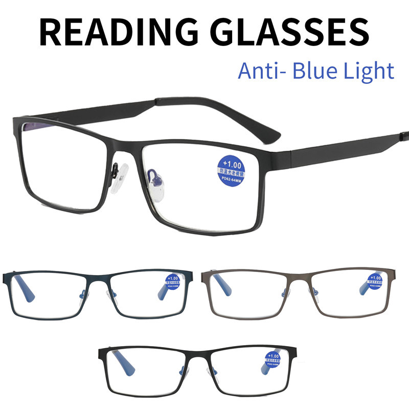 iboode Optical Anti-Blue Light Naočale za čitanje Muškarci Poslovno računalo Okvir naočala za dalekovid Ženske naočale s dioptrijom +1,0 +1,5