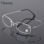 Ultralight TR90 Memory Titanium Rimless Γυαλιά Ανάγνωσης Ανδρικά Γυναικεία Γυαλιά Πρεσβυωπίας +1,0 +1,5 +2,0 έως +3,5 +4,0