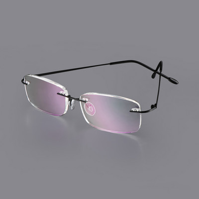 Ultralight TR90 Memory Titanium Rimless Γυαλιά Ανάγνωσης Ανδρικά Γυναικεία Γυαλιά Πρεσβυωπίας +1,0 +1,5 +2,0 έως +3,5 +4,0