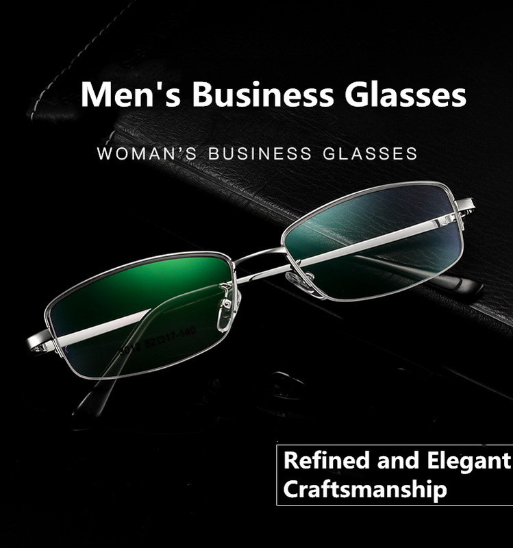 Cadru de ochelari din titan pentru bărbați, ochi pătrați ultra-ușori, ochelari cu prescripție miopie, cadru de ochelari pentru bărbați, cadru optic pe jumătate, poate face lentilă Rx