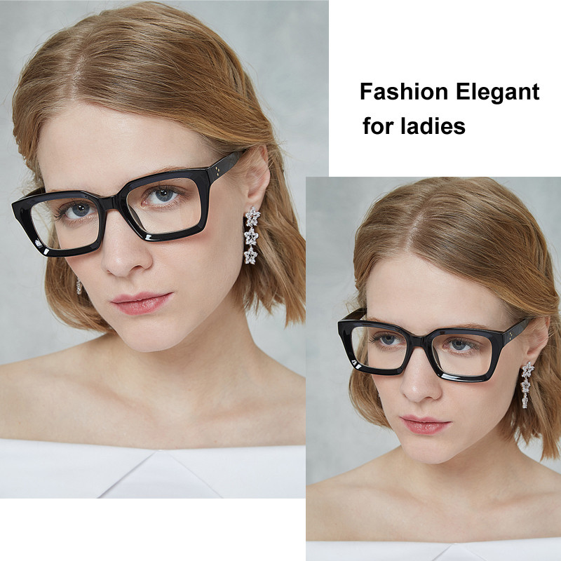 Long Keeper Мъже Жени Square Eye PC Glasses Frames Унисекс Оптични очила PC Eyewears Men Computer Clear Len Eyewears #AM6885