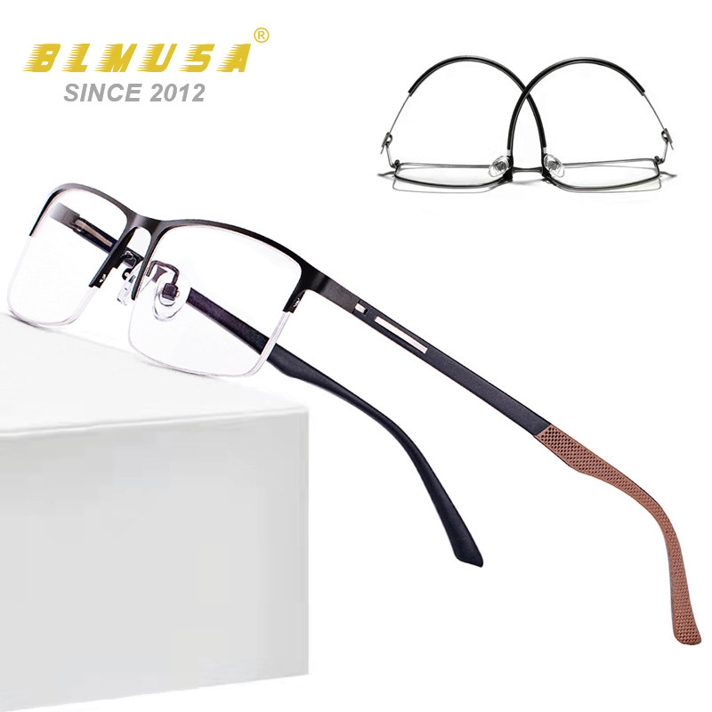 BLMUSA Nove muške progresivne multifokalne naočale za čitanje Muške poslovne naočale za čitanje za muškarce Naočale protiv plave svjetlosti za starije osobe