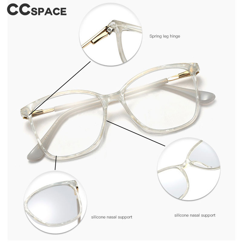 48148 TR90 Cat Eye okviri za naočale protiv plave svjetlosti Muškarci Žene Četvrtaste optičke modne računalne naočale