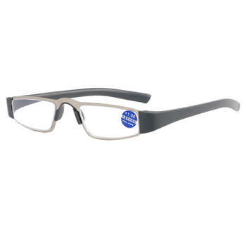 Zilead Metal Анти синя светлина Очила за четене Жени Мъже Ретро HD лещи Пресбиопия Оптични очила Унисекс очила за четене +1+2+4