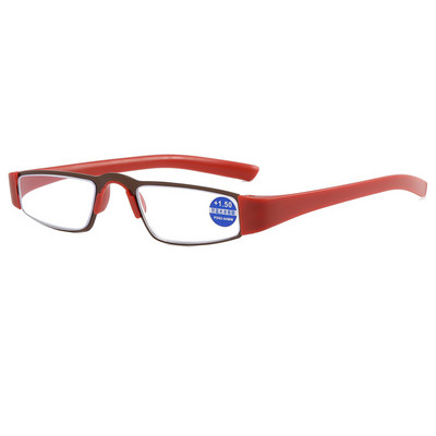 Zilead Metal Anti Blue Light skaitymo akiniai moterims Vyriški Retro HD objektyvas Presbyopia Optiniai akiniai Unisex Reading Akiniai +1+2+4