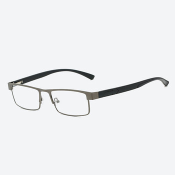 Ανδρικά μεταλλικά συνταγογραφούμενα γυαλιά ανάγνωσης Zilead Ανδρικά επαγγελματικά γυαλιά πρεσβυωπίας HD υπερμετρωπίας με διόπτρα+1.0 έως+4.0 Unisex