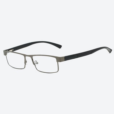 Zilead muške metalne dioptrijske naočale za čitanje Muške poslovne HD naočale za dalekovidnost i dalekovidnost s dioptrijom + 1,0 do + 4,0, uniseks