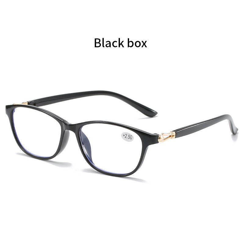 Seemfly Anti-Blue Light Reading Glasses Women HD Resin Fashion Animal Pattern Presbyopia Eyeglasse With Degree +1 +1.5 +2 +2.5+4