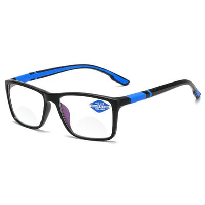 Zilead Anti-blue Light Reading Glasses Ultralight Компютърни пресбиопични очила Мъжки модни мултифокални очила +1,0 1,5 2 2,5 4,0
