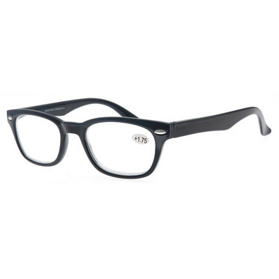 Naočale za čitanje za muškarce Sun Readers Comfort Spring Hinge Square Frame Readers za žene Tortoise Black +1.0+1.5+2.0+2.5+3.0+1.75