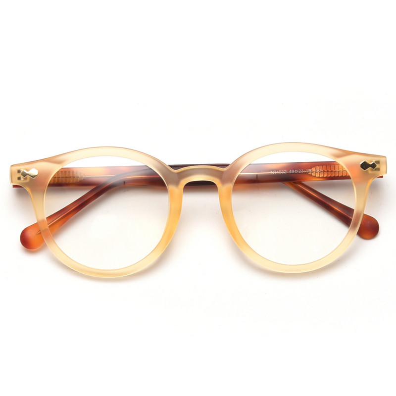 Peekaboo retro kerek szemüveg keret női koreai stílusú tr90 optikai szemüveg férfi átlátszó lencse acetát szürke kiváló minőségű unisex