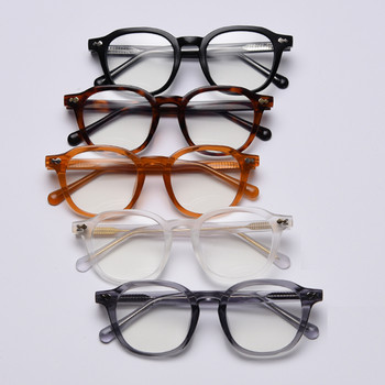 Σκελετός οπτικών γυαλιών Peekaboo TR90 για άντρες μπλε φως ρετρό τετράγωνα γυαλιά για γυναίκες acetate υψηλής ποιότητας κορεατικού στυλ